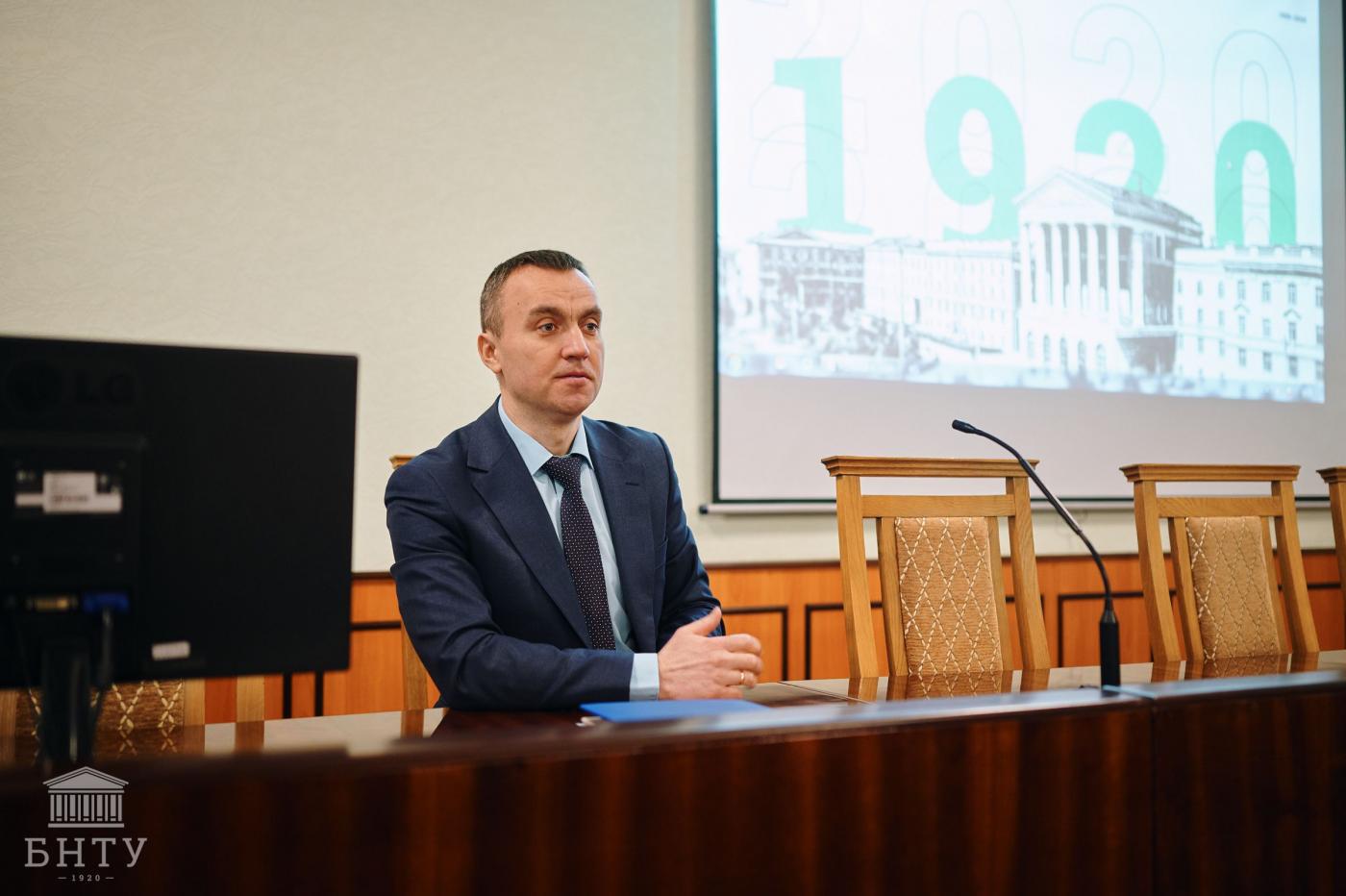 Профилактическое мероприятие в БНТУ от начальника УВД Советского района г. Минска